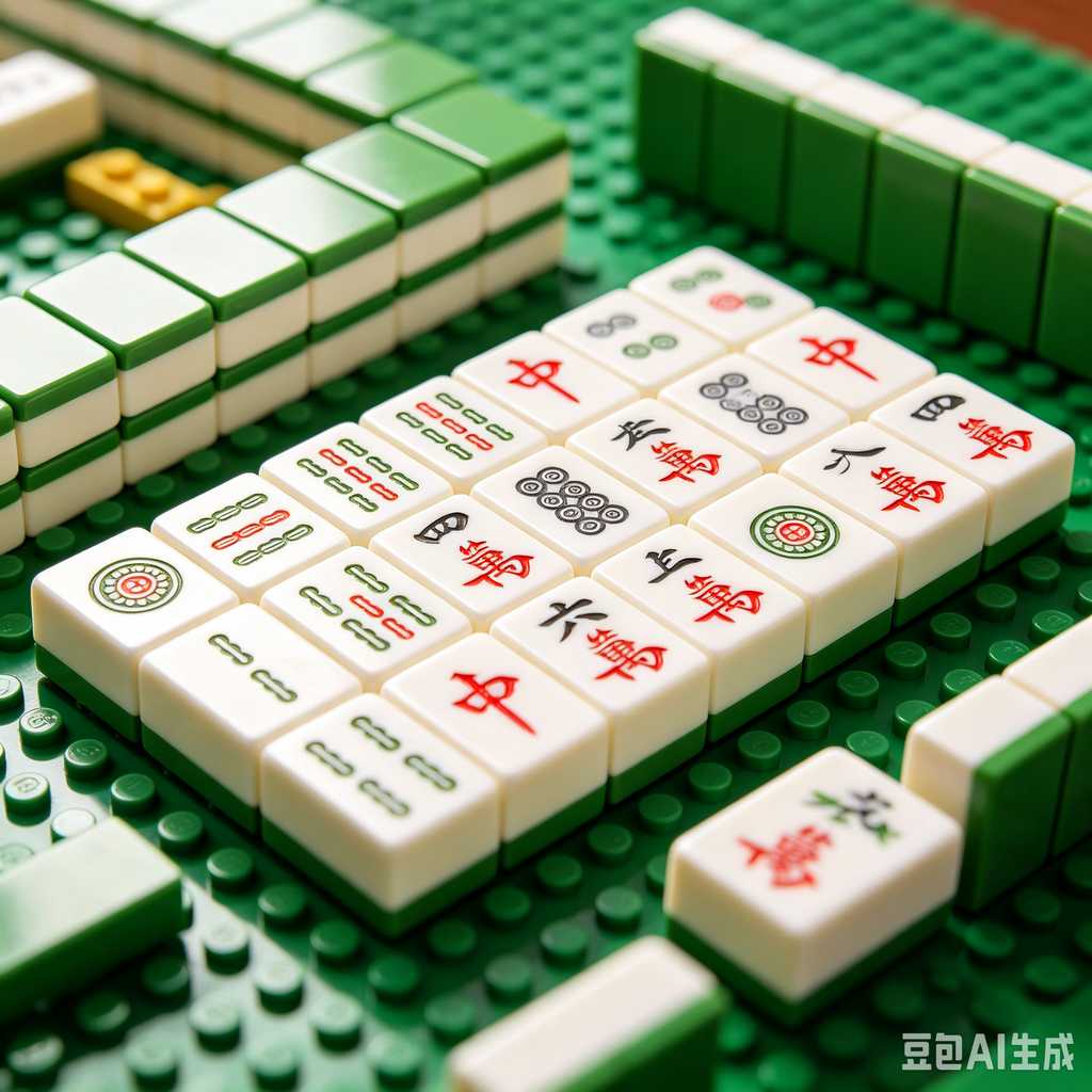 consistent color mahjong tiles